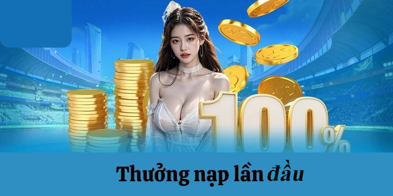 Nạp lần đầu với 100% giá trị tiền tại chương trình khuyến mãi Kubet77 tân thủ